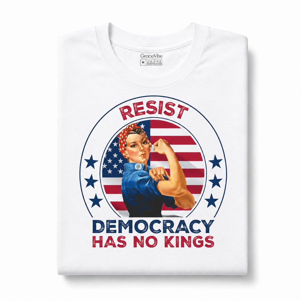 Resist Democracy Has No Kings Shirt